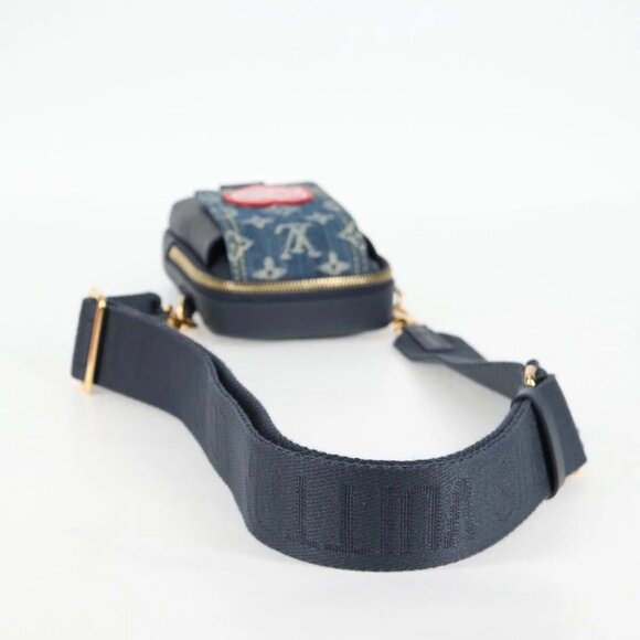 LOUIS VUITTON LV Squared Double Phone Pouch Blue - Picture 5 of 15